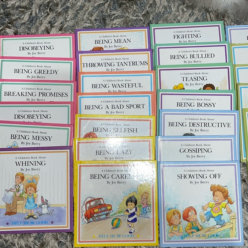 Help Me Be Good book lot